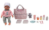 Dream Collection 16' Baby Doll With Diaper Bag Set