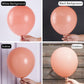 Partywoo Blush Pink Balloons, 127 Pcs Boho Pink Balloons Different Sizes Pack Of 36 Inch 18 Inch 12 Inch 10 Inch 5 Inch Salmon Pink Balloons For Balloon Garland As Birthday Party Decorations, Pink-F01