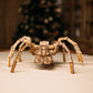 Wood Trick Mechanical Spider 3D Wooden Puzzle - Runs Up To 7 Feet - Wooden Model Kit For Adults And Kids To Build