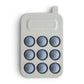 Mushie Phone Press Toy (Tradewinds)