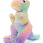 The Petting Zoo T-Rex Stuffed Animal Plush Toy, 12 inch, Multi, Made from Recycled Materials, Model 421802