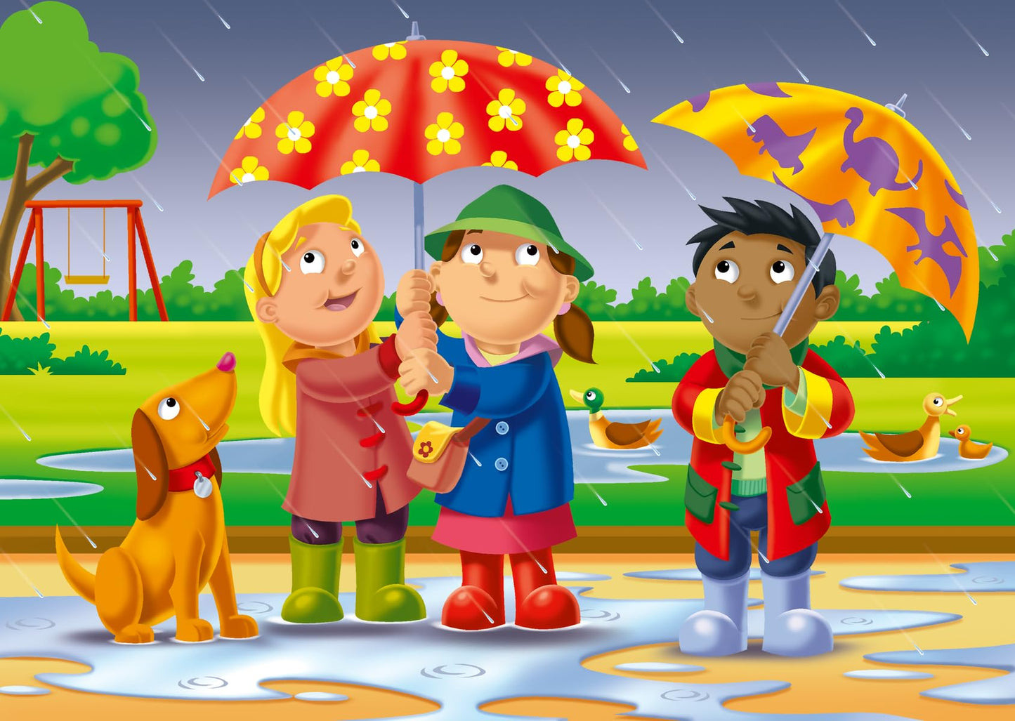 Ravensburger My First Puzzles: What'S The Weather? (6: 8: 10 & 12 Piece) Jigsaw Puzzle For Kids - Every Piece Is Unique, Pieces