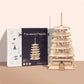 Rowood 3D Puzzles For Adults, Wooden Model Kits For Adults To Build, Gift On Birthday Christmas - Five-Storied Pagoda (275 Pcs)