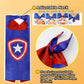 Karazzo Superhero Capes And Masks Kids Costumes Halloween Christmas Cosplay Dress Up For Boys (2P-2)
