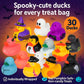 Funeta Halloween Party Favors for Kids - 30 Pack Rubber Ducks for Trick-or-Treaters, Non Candy Toys for Halloween Classroom Gift