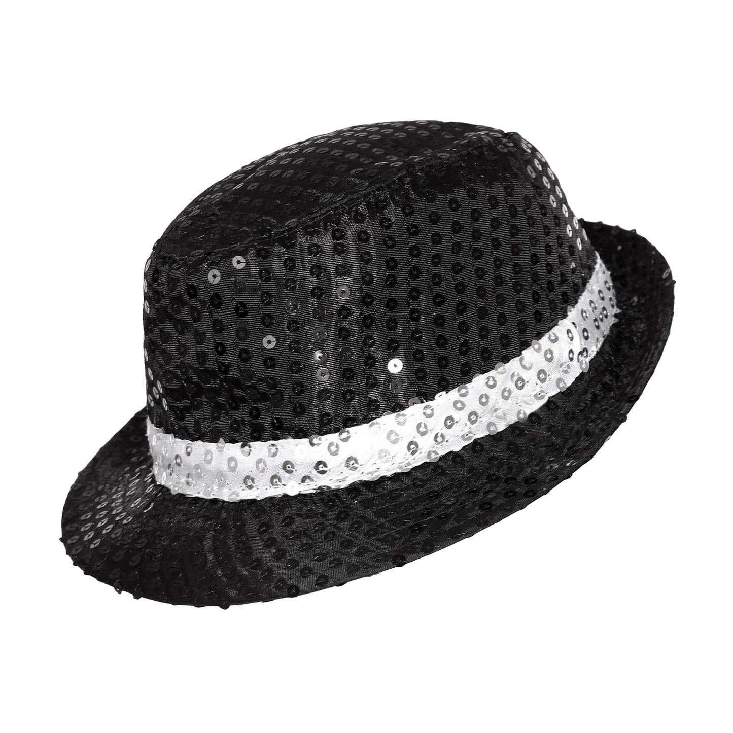 HORTYZON Kids Dance Star Costume Boys 80s Dance Costume 90s Pop Stage Outfits with Glasses Hat Gloves Halloween Cosplay Party (8