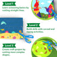 Skillmatics Scissor Skills Activity Book - Snip Snip Animals, 25 Fun Activities, 2 Child-Safe Scissors, Multicolor, Ages 3-7
