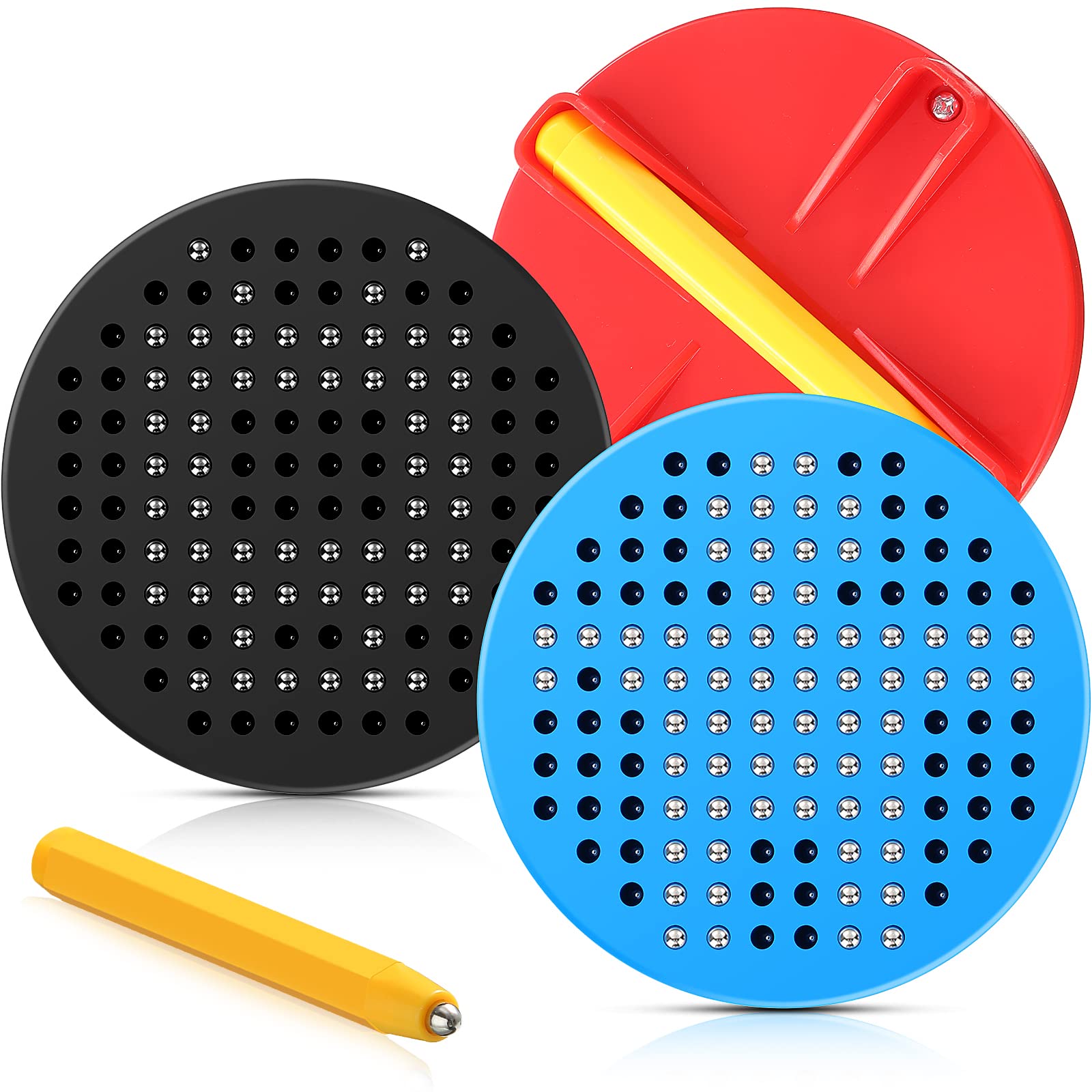 Epakh 3 Pack Magnetic Drawing Board for Kids Magnet Toys for Toddlers Airplane Travel Road Trip Car Trip Essentials for Kids Gif