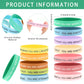 Roowest 120 Pcs Motivational Wristbands Bulk for Student Inspirational Rubber Bands Stretch Silicone Bracelet Stocking Suffers f