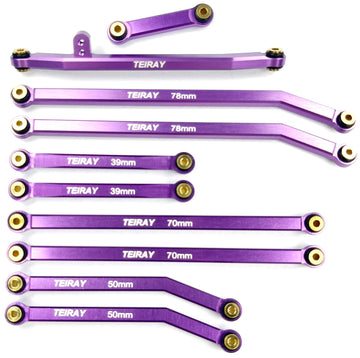 TEIRAY SCX24 Links Upgrades High Clearance RC Crawler Car Steering Rod Tie for SCX24 Gladiator 1/24 RC Crawler Car Axial AXI0000