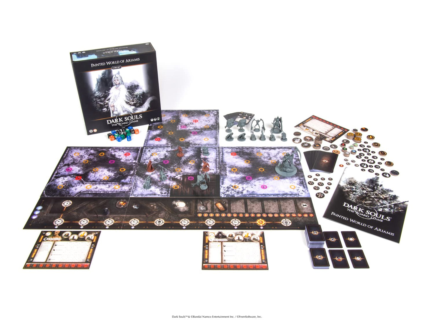 Steamforged Games Dark Souls Board Game - Painted World of Ariamis, Cardboard, Assorted, Model SFDS-019