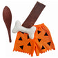 Luke And Lulu Halloween Toddlers Costume - Pebbles Outfit For Baby Girls - Caveman Bam Bam Costume For Baby Boys