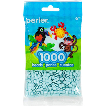 Perler Beads Fuse Beads for Crafts, 1000pcs, Robins Egg Blue