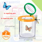 2 Pieces Magnifying Insect Box Insert Bug Viewer Bug Magnifier Container Critter Insect Cage Bug Jar For Kids Children Science Nature Exploration Tool (Chic Style)