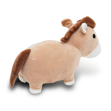 Avocatt Brown Horse Plush - 10 Inch Pony Plushie - Plush, Squishy Toy Stuffed Animal - Cute Toy Gift For Boys & Girls