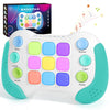 Aotibo Fast Press Push Game Fidget Toys Handle, Flashing Handheld Game For Kids Teens Adults, Electronic Brain & Memory Game, Qu