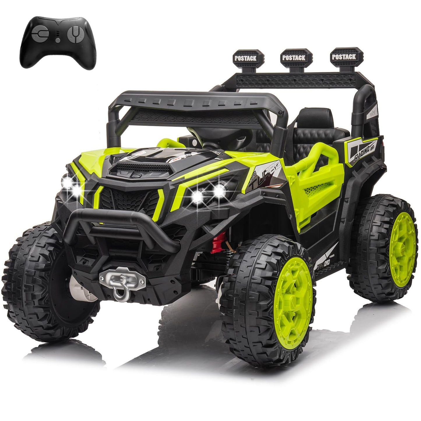 Nitoess 24V Battery Powered Electric Car for Big Kids, 24V Riding Cars for Kids Ages 4-8, Children Car with Bluetooth 3 Speeds L