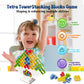 Bnneceu 48Pcs Tetra Tower Stacking Game, Balance And Fun Board Games For Family Games, Parties And Team Building Block Toys
