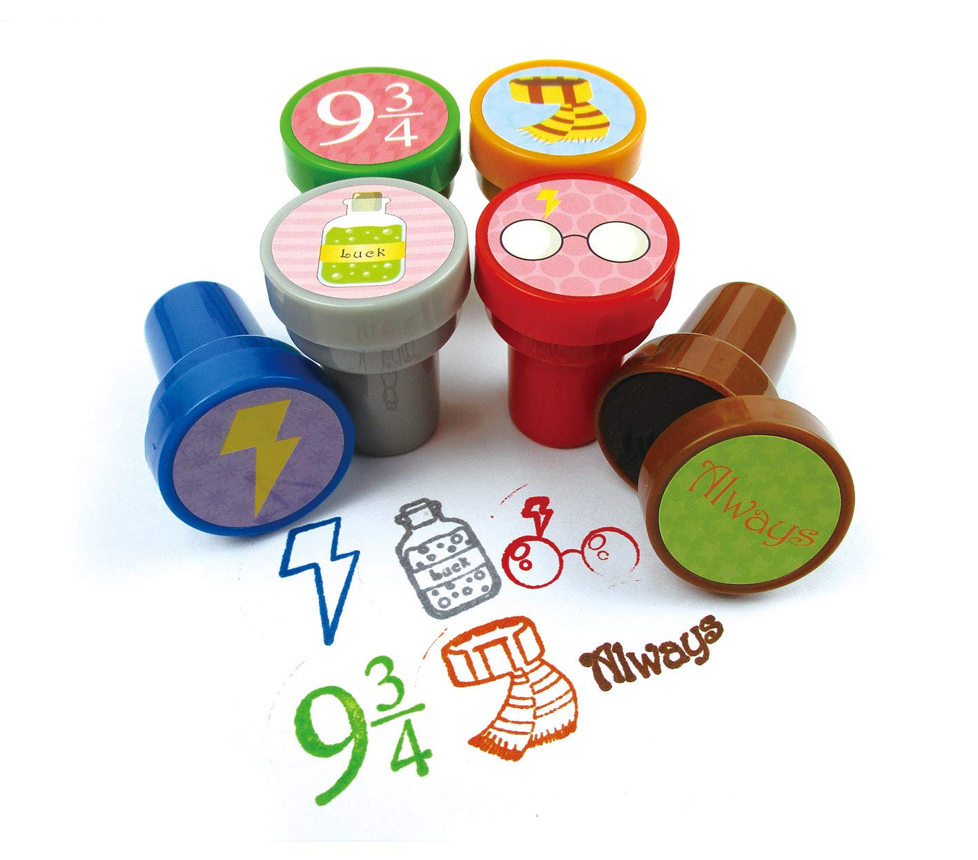 TINYMILLS 24 Pcs Wizard Stampers for Kids