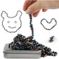 Hamho Magnetic Stones 500 Pcs Mini Magnetic Putty Desk Fidget Toys For Adults Magnetic Beads Desk Toys For Office (Color)