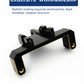 HOPLEX RC Servo Mount Bracket Brass Steering Servo Mount Bracket for ES08MA II Servo Upgrade Parts for Axial SCX24 RC Car Crawle