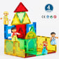 ZNZ Magnetic People Figures for Kids 4 Pieces Toys Compatible with Magnetic Tiles Magnet Blocks for Boys and Girls Gifts