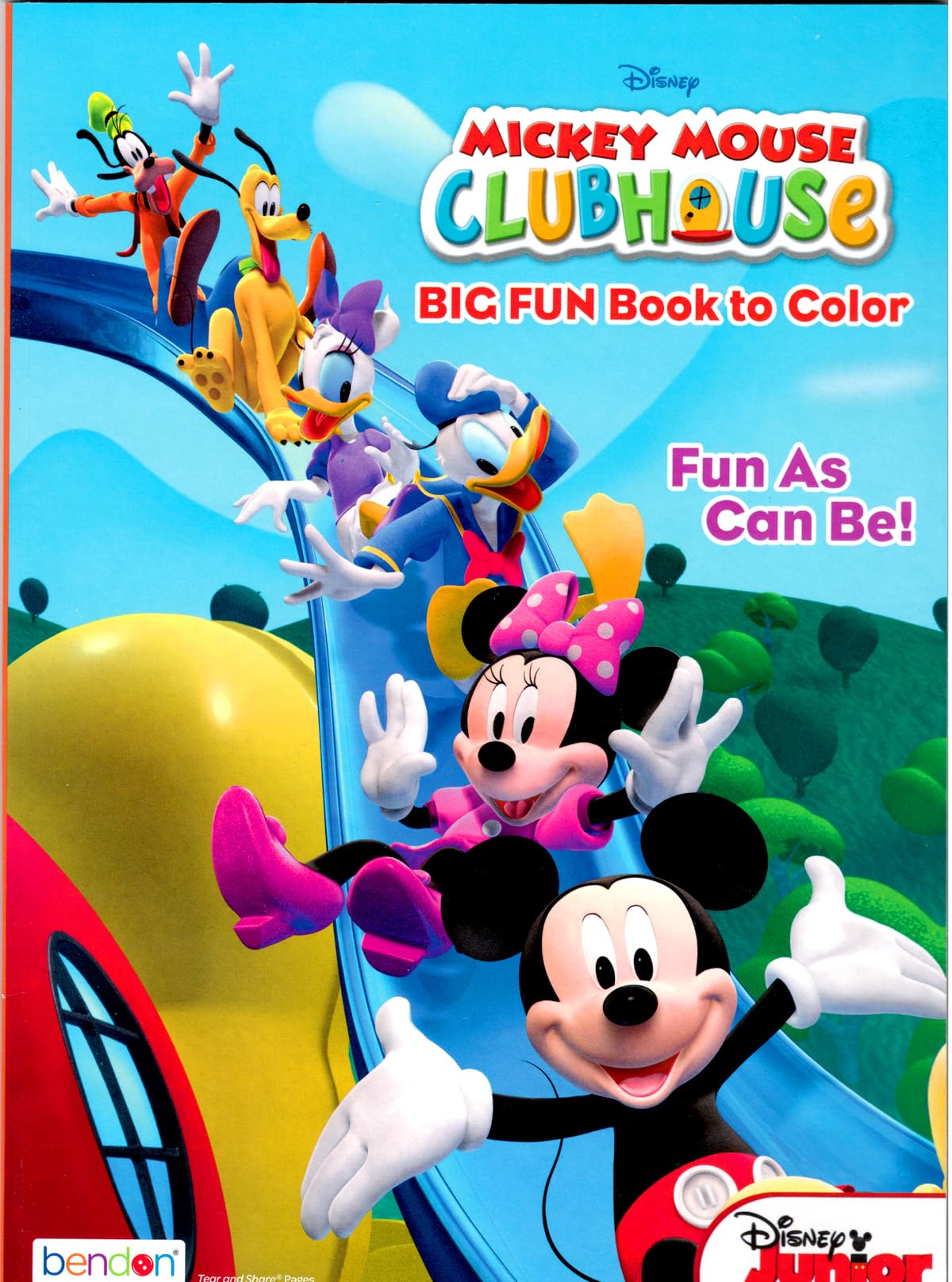 Disney Mickey Mouse and Minnie Coloring Book Set for Kids - Bundle with Disney Activity Books for Boys and Girls - Includes Mick
