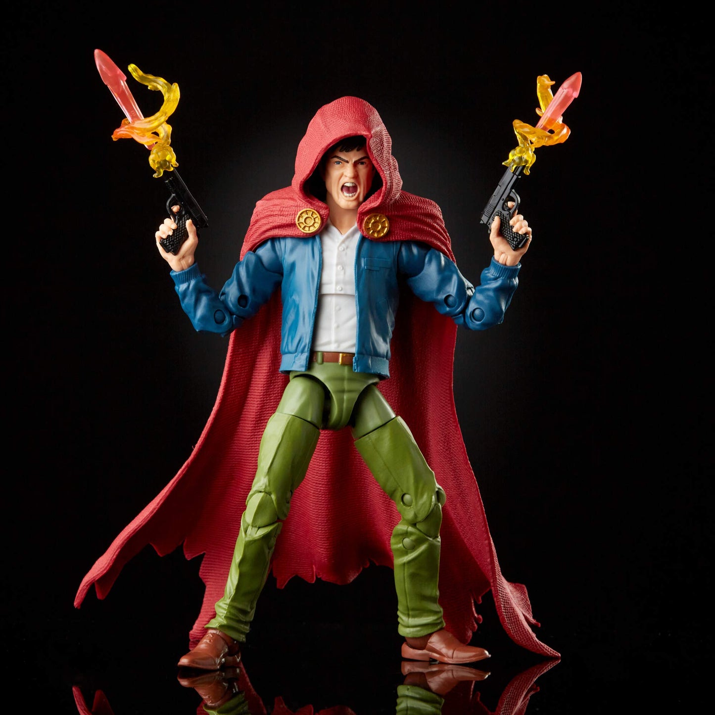 Marvel Hasbro Legends Series 6-Inch Collectible Action The Hood Figure, Includes 4 Accessories And 1 Build-A-Figure Part