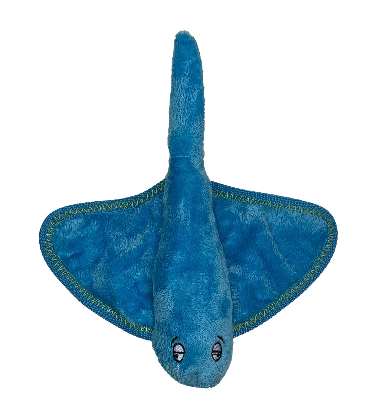 Spunky Pup Clean Earth Plush Stingray | Made From 100% Recycled Water Bottles | Small