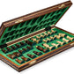 Beautiful Handcrafted Wooden Chess Set With Wooden Board And Handcrafted Chess Pieces - Gift Idea Products (16' (40 Cm) Orn)