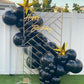 Black Balloons 84 Pcs Black Balloons Garland Arch Kit 5 Inch +12 Inch +18 Inch Matte Black Latex Balloons Happy Birthday Balloons Baby Shower Decorations Wedding Balloons