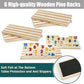 Rummy Cube Game With Case 6 Players, Large Number Rummy Cube For 6 Player With 6 Wooden Racks/Trays, 160 Tiles Travel Size Rummy