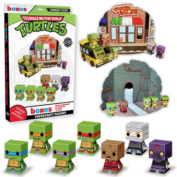 Funko Teenage Mutant Ninja Turtles Papercraft Playset