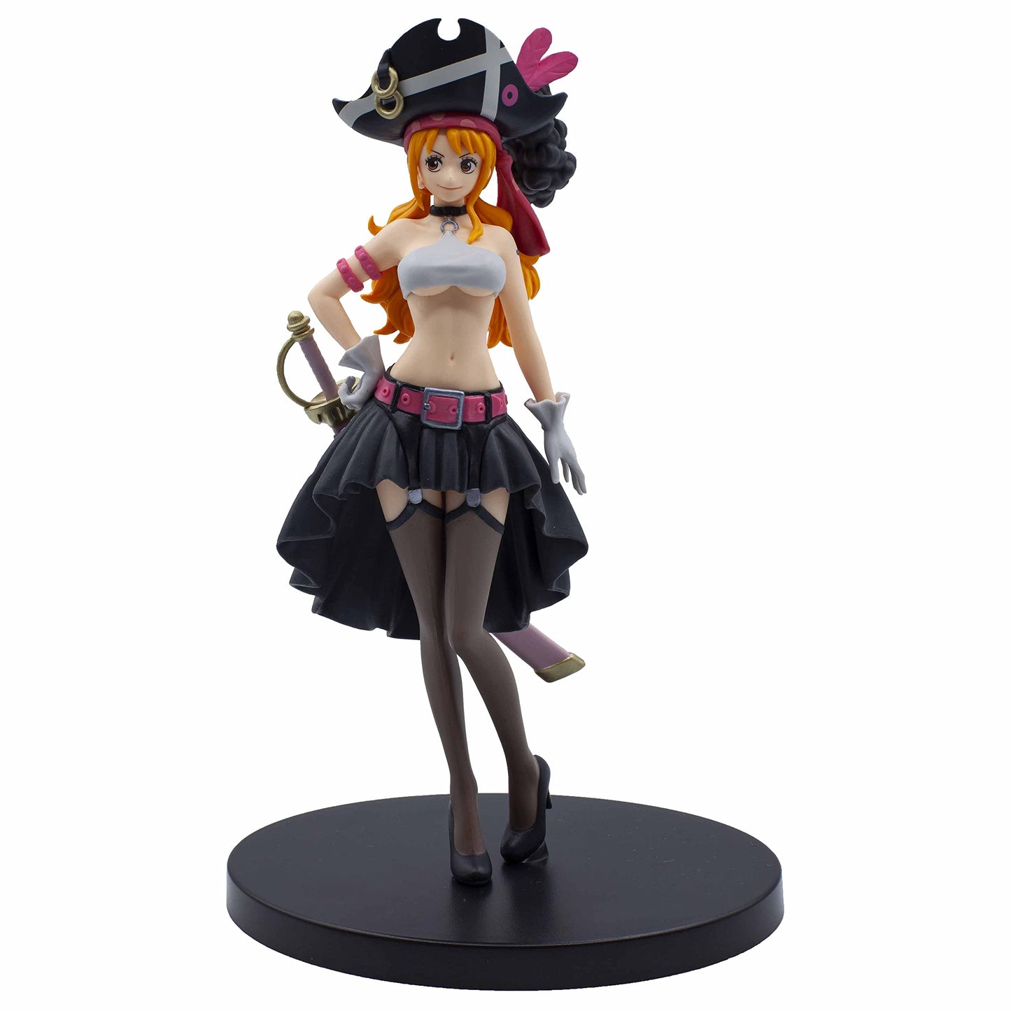 Banpresto One Piece DXF The Grandline Lady vol.3 Nami Statue Medium Multicolor Plastic Model 19179