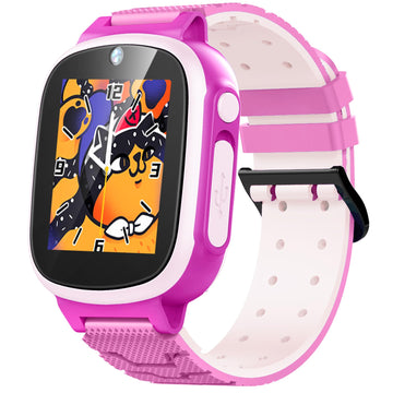 Kaktin Kids Watch Gifts For 3 4 5 6 7 8 9 Year Old Girls Boys,Toys For Girl Boys Age 4-9,Smart Watch For Kids With Touchscreen C