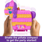 Polly Pocket Compact Playset  Pinata Party with 2 Micro Dolls & Accessories  Travel Toys with Surprise Reveals