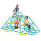 Eezy Peezy Mega Pyramid Monkey Bars Climbing Tower Active Outdoor Fun For Kids Ages 3 To 8 Years Old