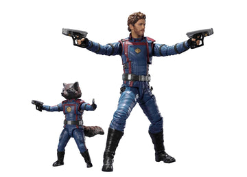 Tamashii Nations - Guardians Of The Galaxy: Vol. 3 - Star Lord & Rocket Raccoon (Guardians Of The Galaxy: Vol. 3), Bandai Spirits S.H.Figuarts Action Figure