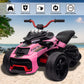 Postack 24V Kids Atv, 3 Wheeler Kids Electric Ride On Motorcycle, Rechargeable Battery Powered Kids Electric Vehicle With Eva Ti