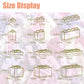 1800Pcs Building Bricks  Classic Bulk Small Blocks  Classic Building Bricks Set Basic Building Blocks(Pink Purple White)