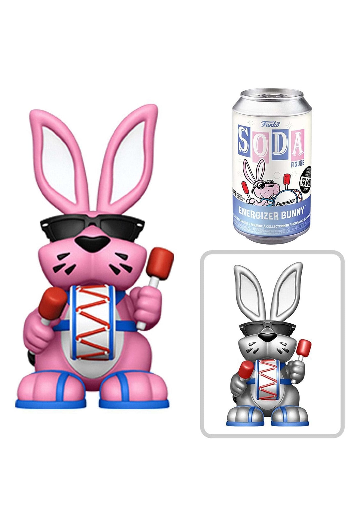 Funko Vinyl Soda: Energizer- Energizer Bunny (Styles May Vary)