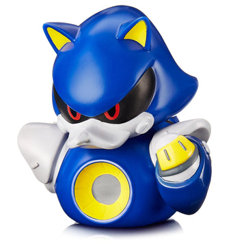 TUBBZ First Edition Metal Sonic Collectible Vinyl Rubber Duck Figure - Official Sonic The Hedgehog Merchandise - Action TV, Film