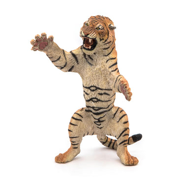 Papo - Standing Tiger Figurine - 3 Years Old - Wildlife Collection - Hand Painted - Educational Feline Toy - 12,00 Cm Educational Feline Toy - Gift Idea For Children - Tiger Model - Big Cat Toy