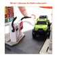 Matchbox Toy Cars Playset with Fuel Station & 1:64 Scale Truck, Orange, Plastic, 17.93 x 43.94 x 11.4 cm, Model GVY84