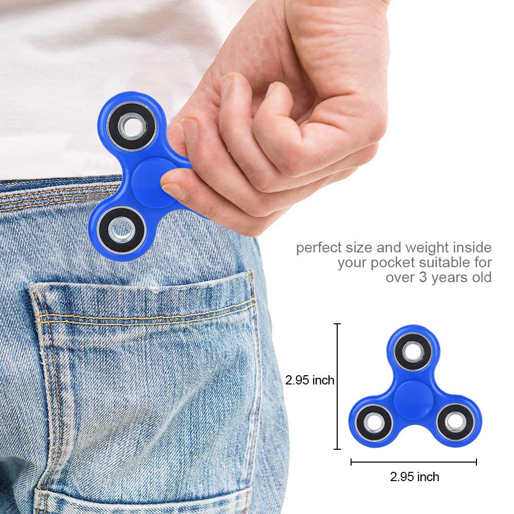 Scione Fidget Spinners, 25 Pack Birthday Party Gifts For Adults And Kids, Prize For Classroom, Easter Party Favors For Kids, Stress Anxiety Adhd Relief Fidgets Toy, Finger Hand Spinner Toys