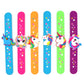 LOCHSOEL Silicone unicorn Slap Bracelets - Silicone Unicorn Wristband Birthday Party Favors, Boys Girls Party Favors Gifts Carni