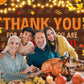 Fall Thanksgiving Backdrop Fall Thank You for All You Do Photography Backgound Thanksgiving Appreciated Friendsgiving Give Thank