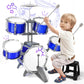 Toddlers Drum Set For Kids, Kids Drum Set Kit Musical Toys For 4 5 6 7 Year Old Birthday Gifts, Jazz Drum Set For Kids 3-5 Music
