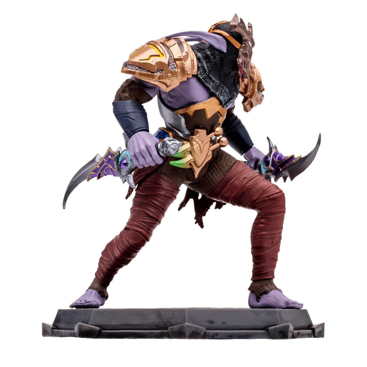 McFarlane Toys - World of Warcraft Elf: Druid/Rogue (Epic) 1:12 Scale Posed Figure