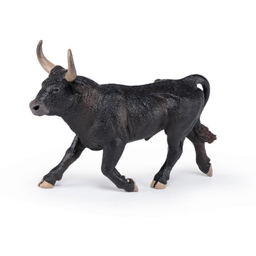 Papo -Hand-Painted - Figurine -Farmyard Friends -Camargue Bull -51182 - Collectible - For Children - Suitable For Boys And Girls - From 3 Years Old
